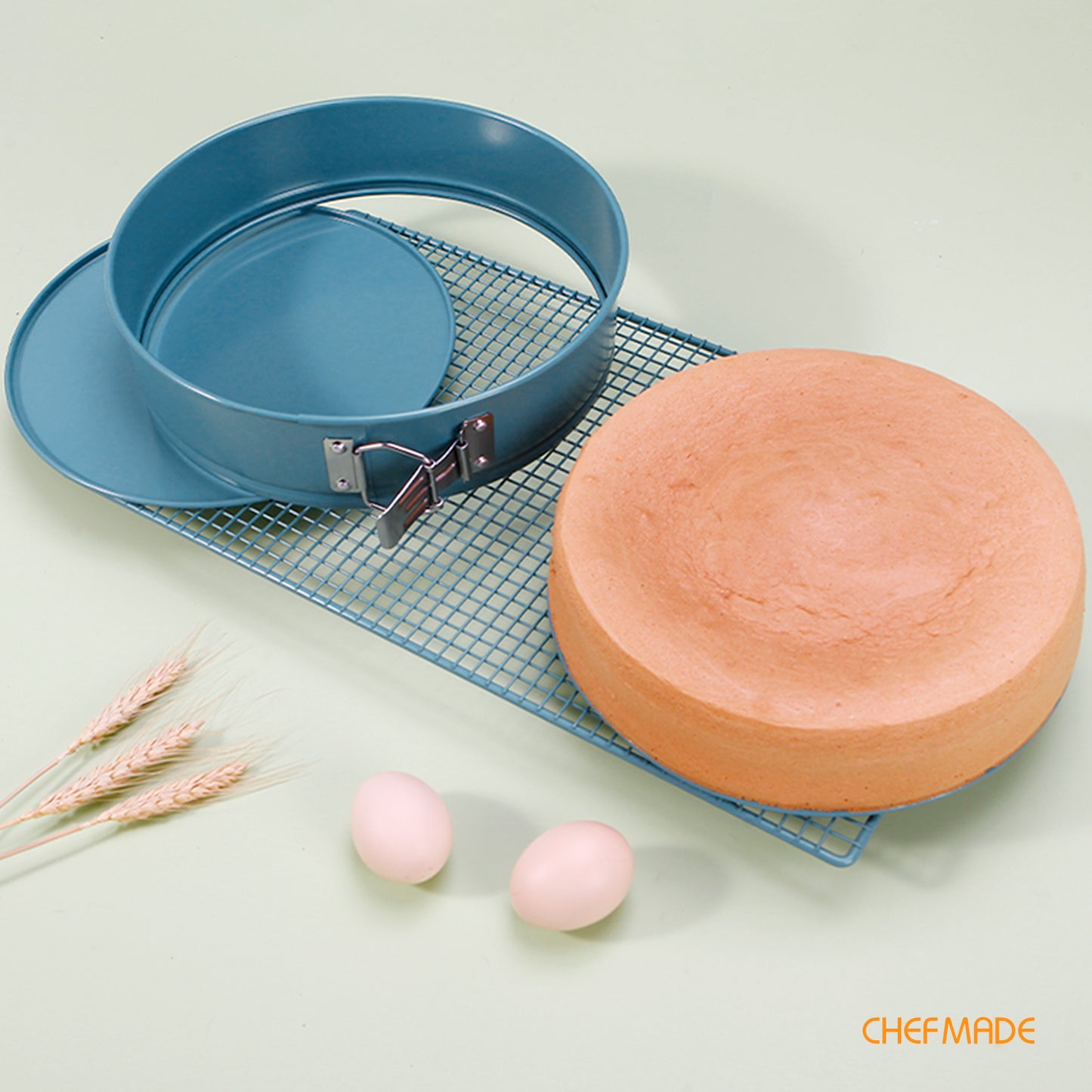 10" Springform Pan with Removable Bottom(Green)