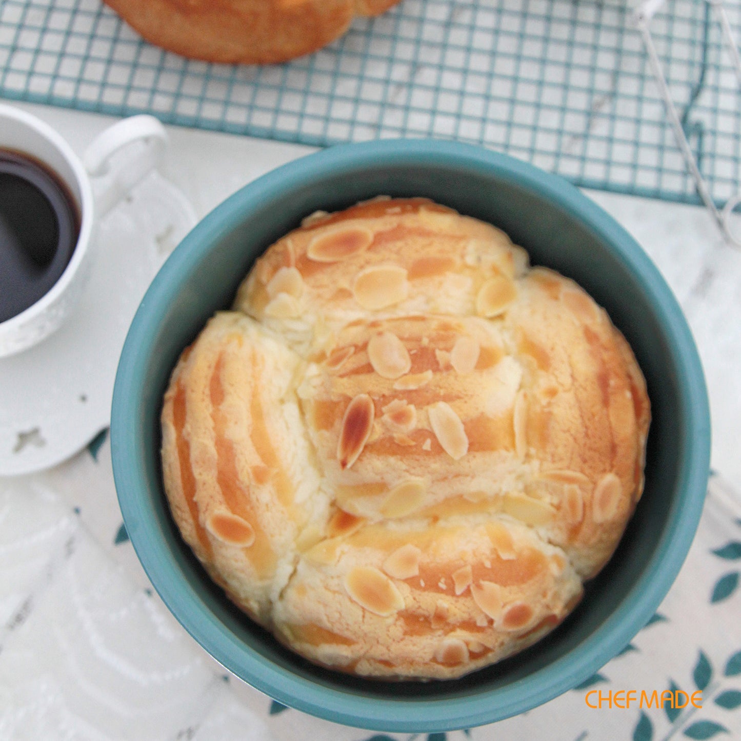 6" Round Cake Pan with Removable Bottom(Green)