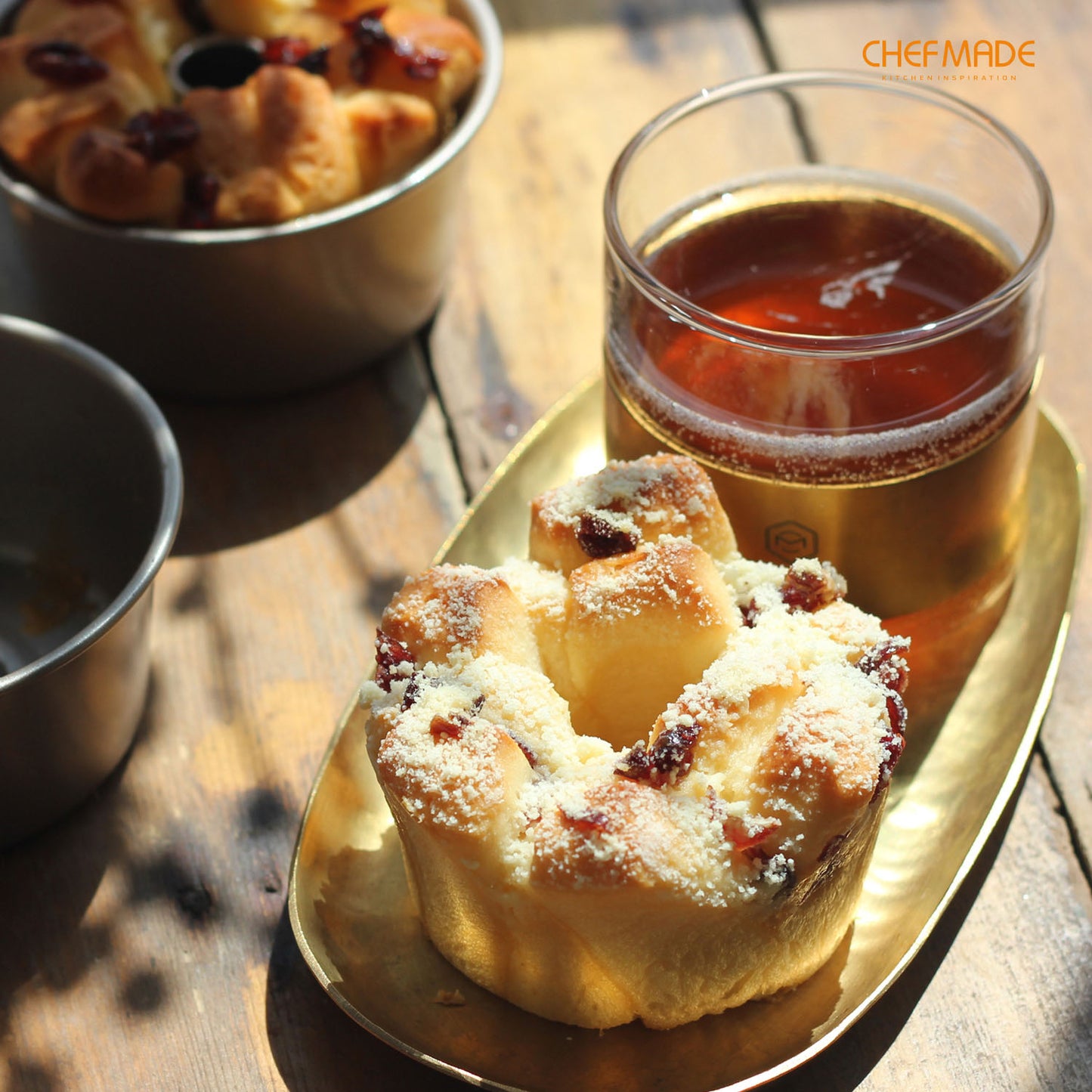 3.5" Mini Angel Food Pan Set 4Pcs