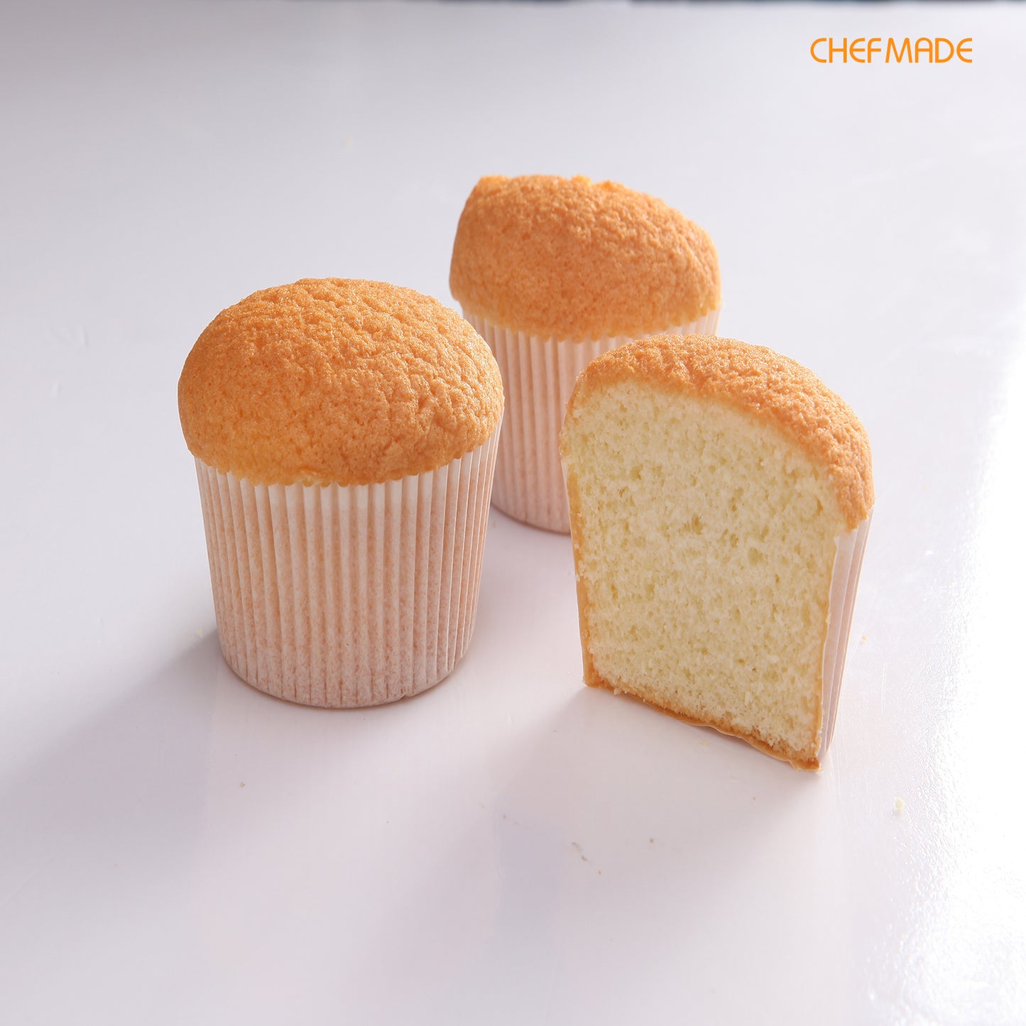 7" Cupcake Liner(White)