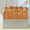 5" x 13" Commercial Corrugated Toast Box (1000G Dough Capacity)