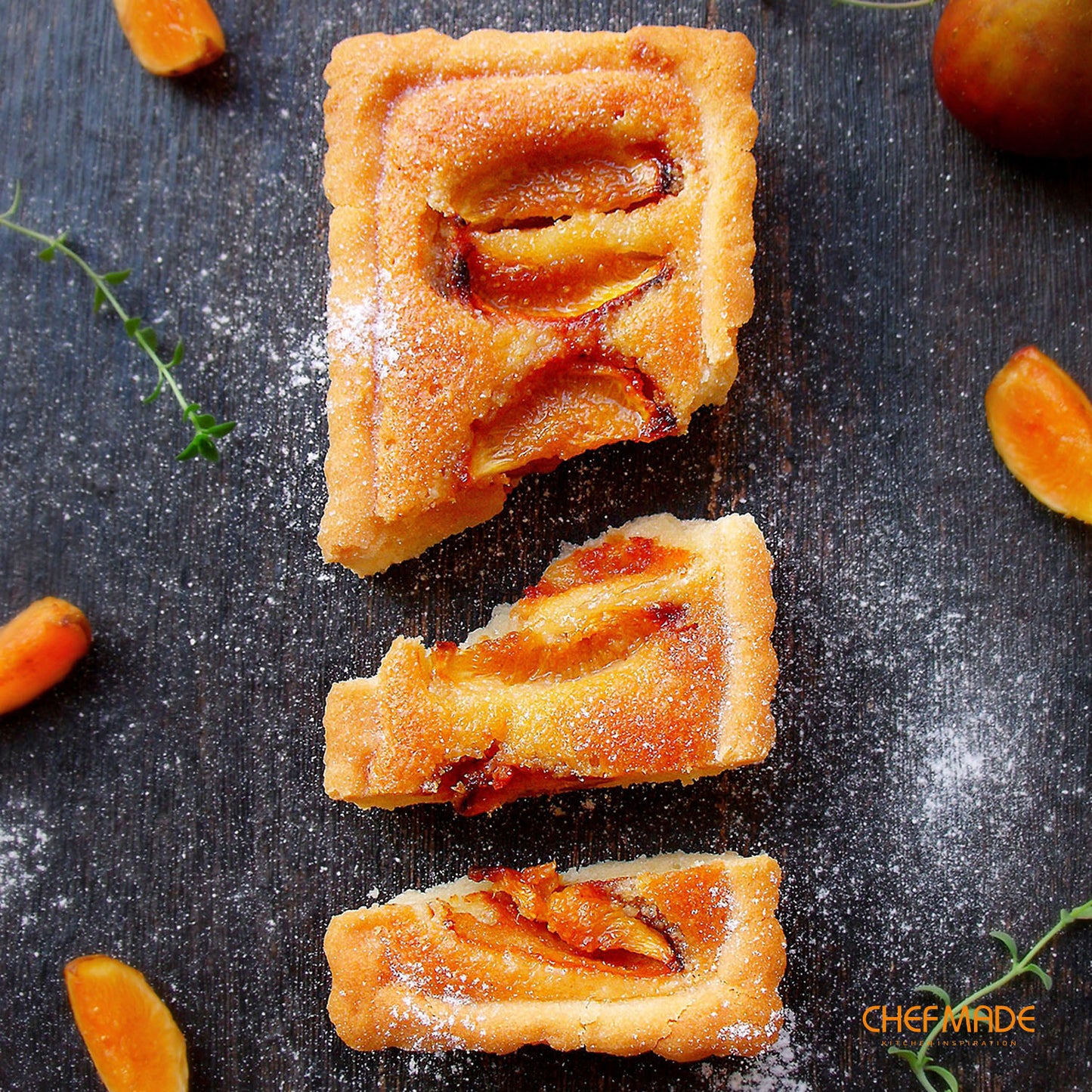 2" x 4" Tart Pan 4Pcs