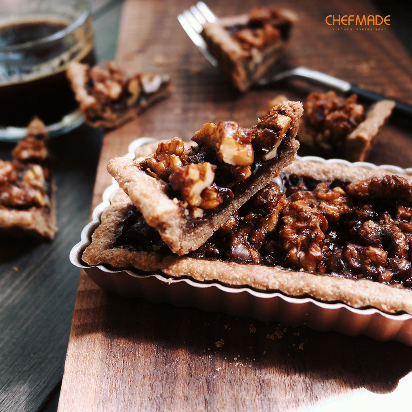 2" x 4" Tart Pan 4Pcs