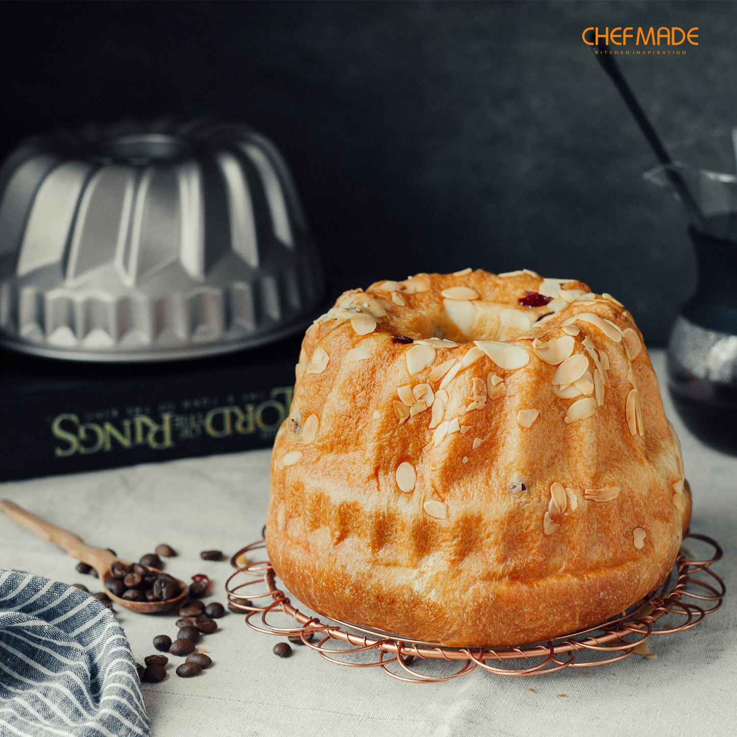 6.5" Bundt Pan Vortex-Shaped