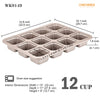 Brownie Cake Pan Square 12 Well