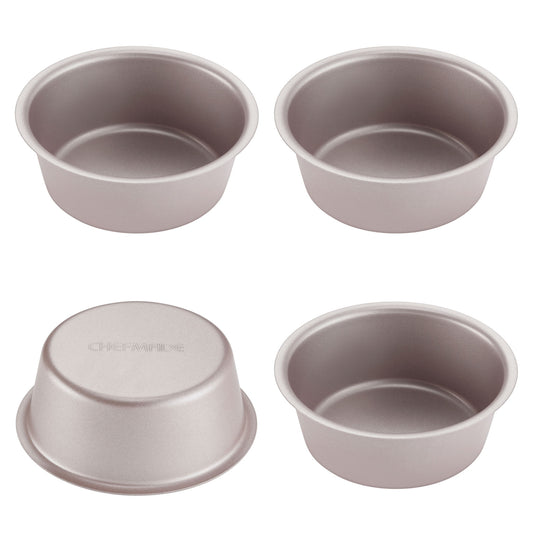 4" Cake Pan Set Round Columnar 4Pcs