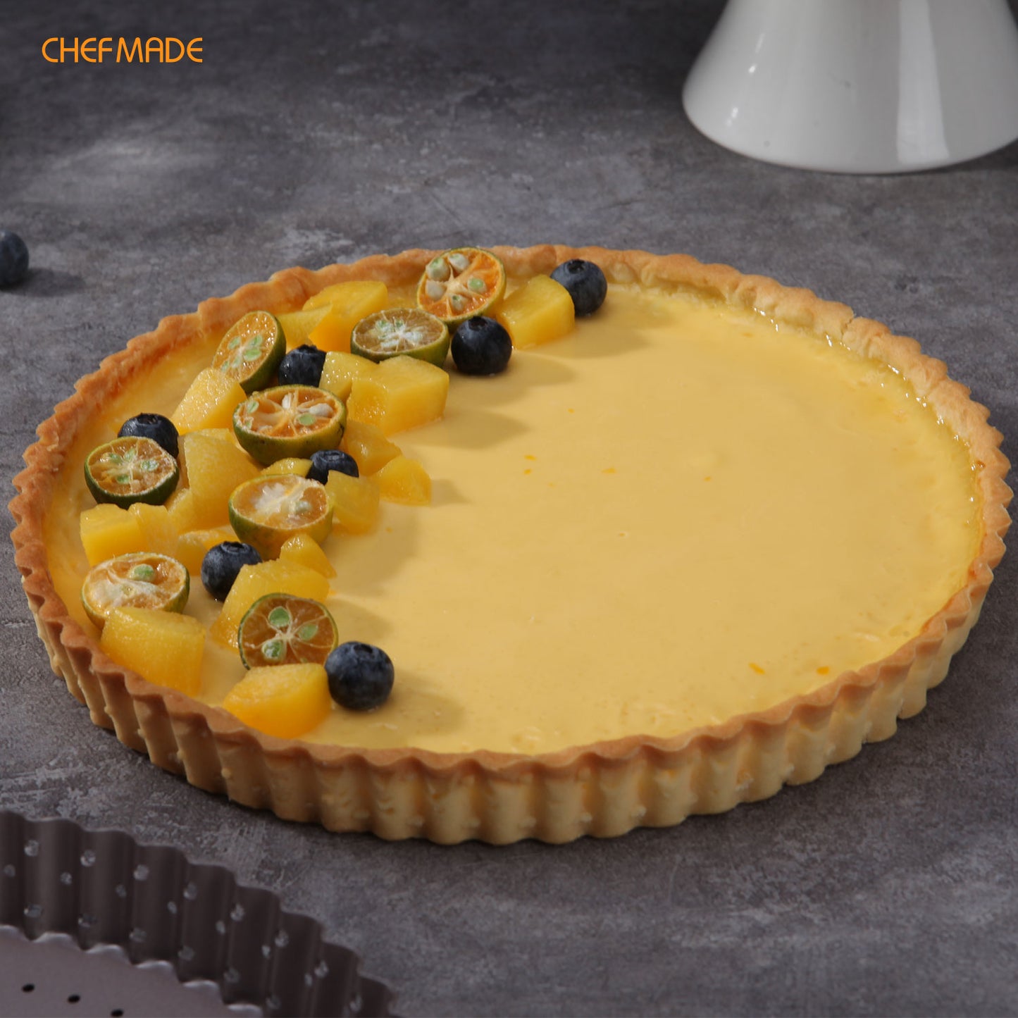 9.5" Round Tart Pan with Holes