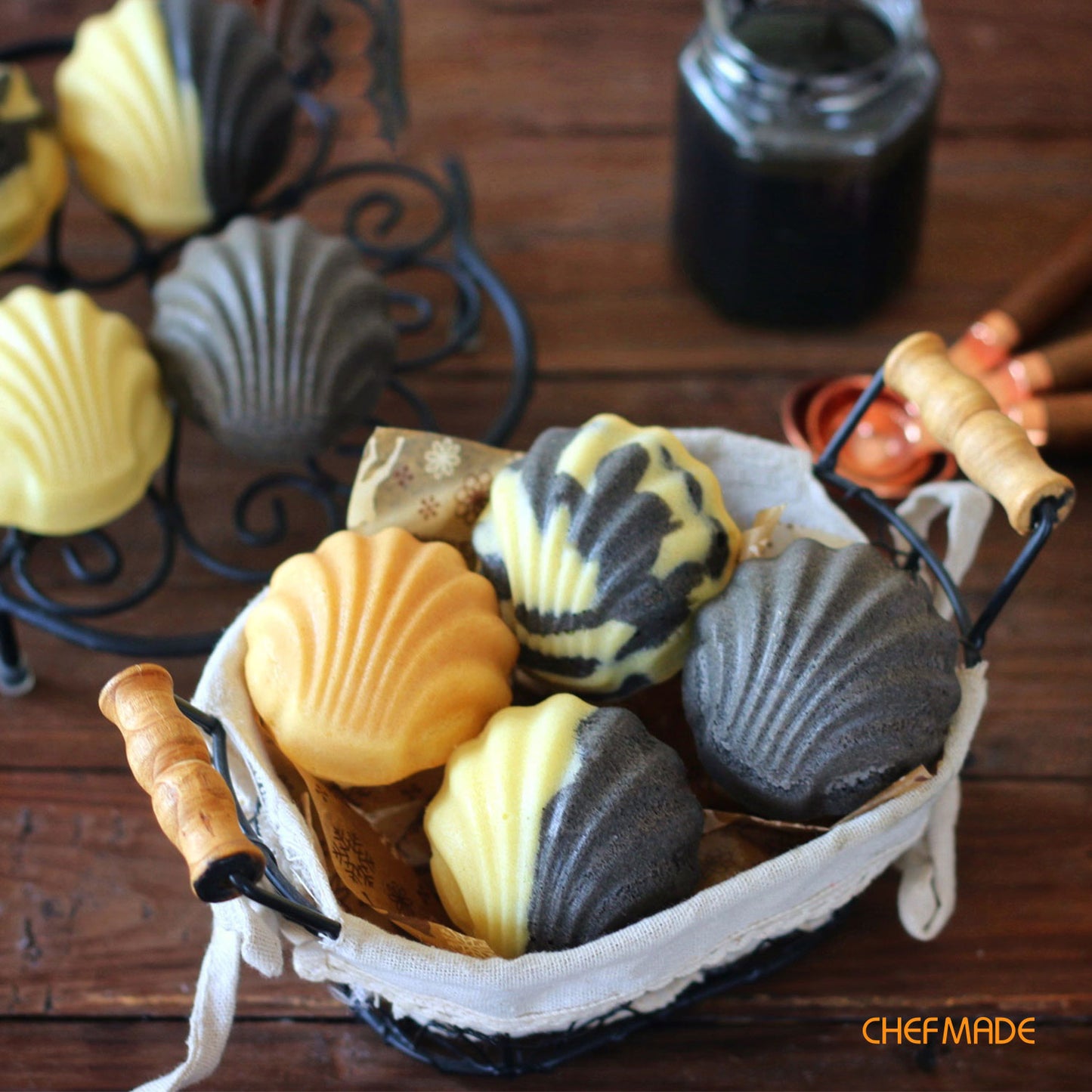 3“ Spherical Shell Madeline 4Pcs