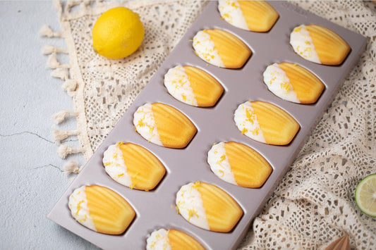 🍋 Lemon Madeleines: Crisp Edges, Tender Crumb &amp; Sunshine in Every Bite