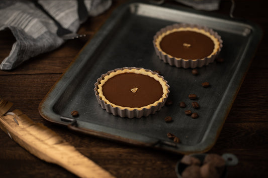 🍫🧊 Molten Chocolate Tart | The Ultimate Symphony of Ice and Fire
