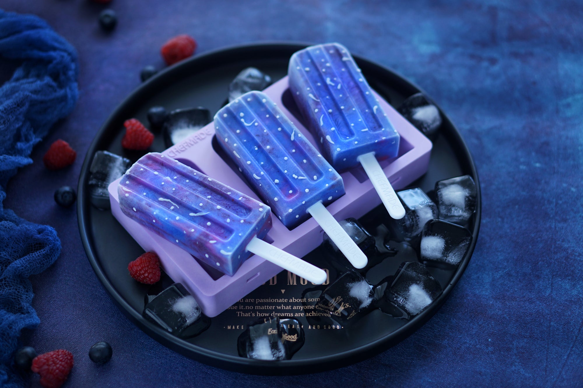 Star yogurt ice pops