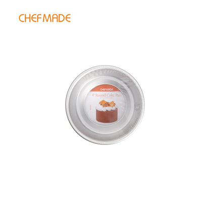 4-Inch with Removable Loose Bottom Chiffon Bakeware(Black)