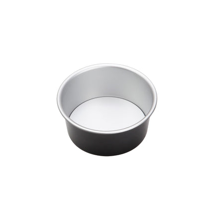 6-Inch with Removable Loose Bottom Chiffon Bakeware(Black)
