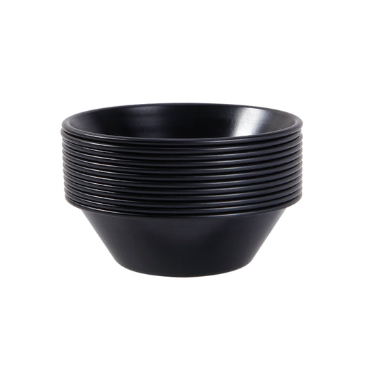 3" 12Pcs Round Tart Pan Set(Black)