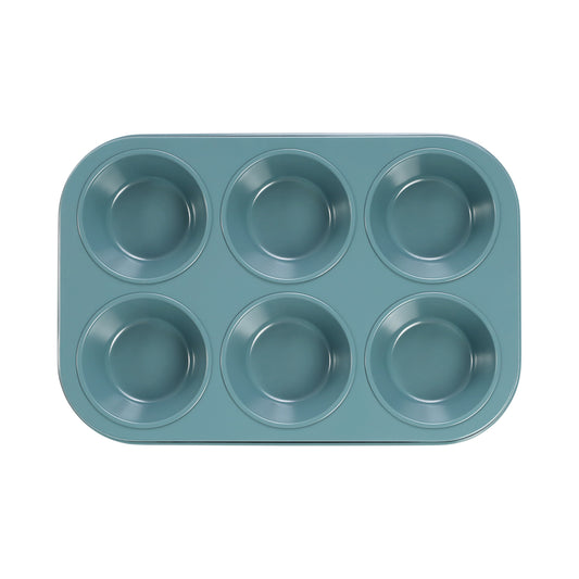 Muffin Pan 6 Well(Green)