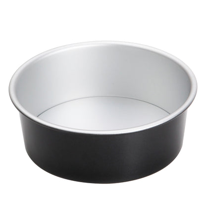 8-Inch with Removable Loose Bottom Chiffon Bakeware(Black)