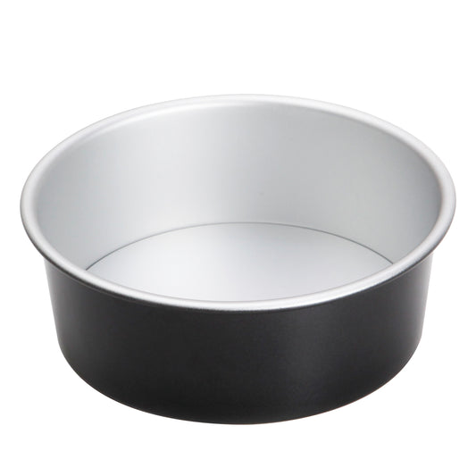 8-Inch with Removable Loose Bottom Chiffon Bakeware(Black)