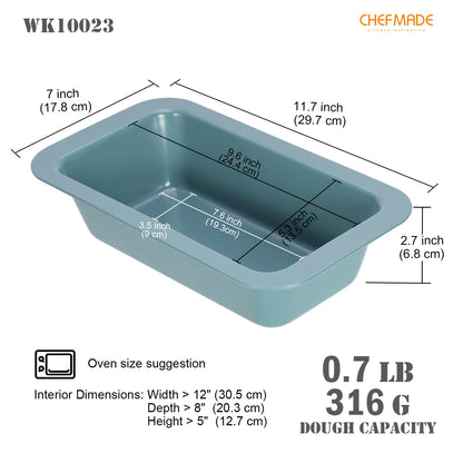 5.3" x 9.6" Bread Loaf Pan(Green)