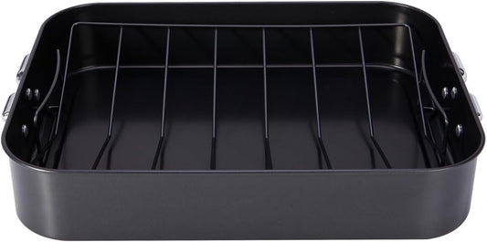 16" Turkey Roaster Lasagna Pan with Rack