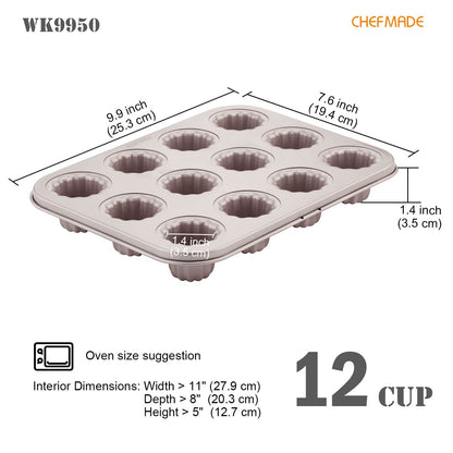 Mini Cannele Mold 12 Well