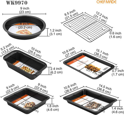 CHEFMADE Baking Pan Set 7Pcs