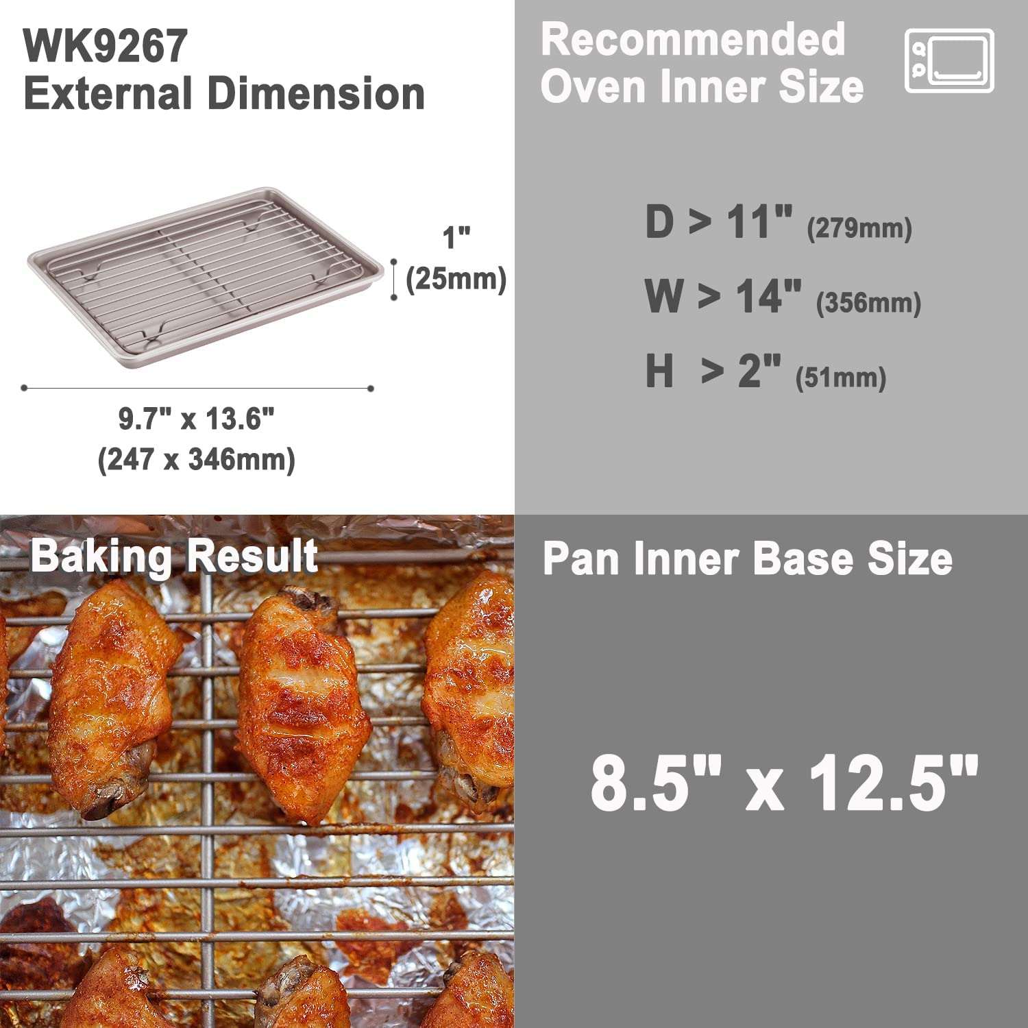 9x13 Baking & Roasting Pan - Whisk