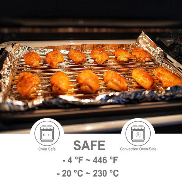 9 x 13 Shallow Roasting Pan with Rack - CHEFMADE official store