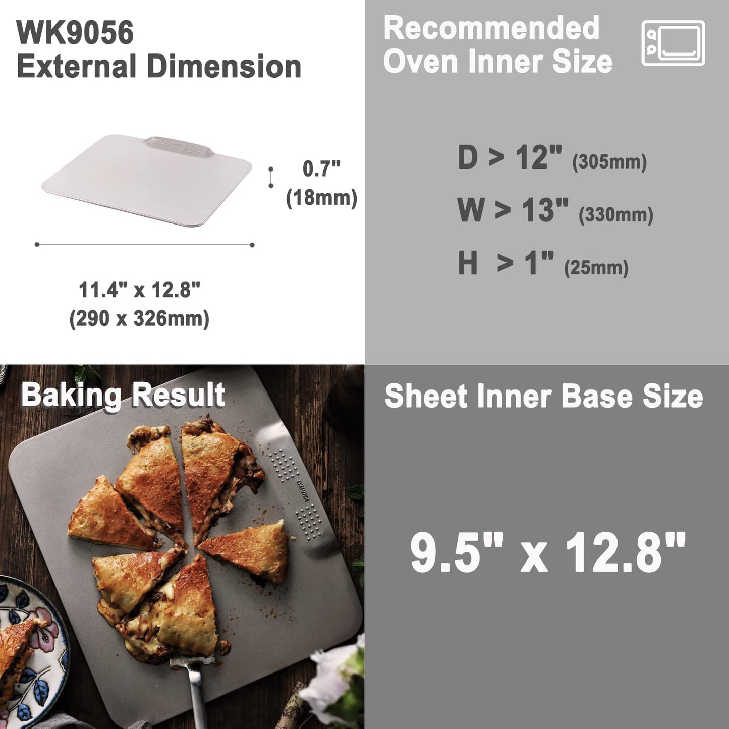 11" x 12" Cookie Sheet