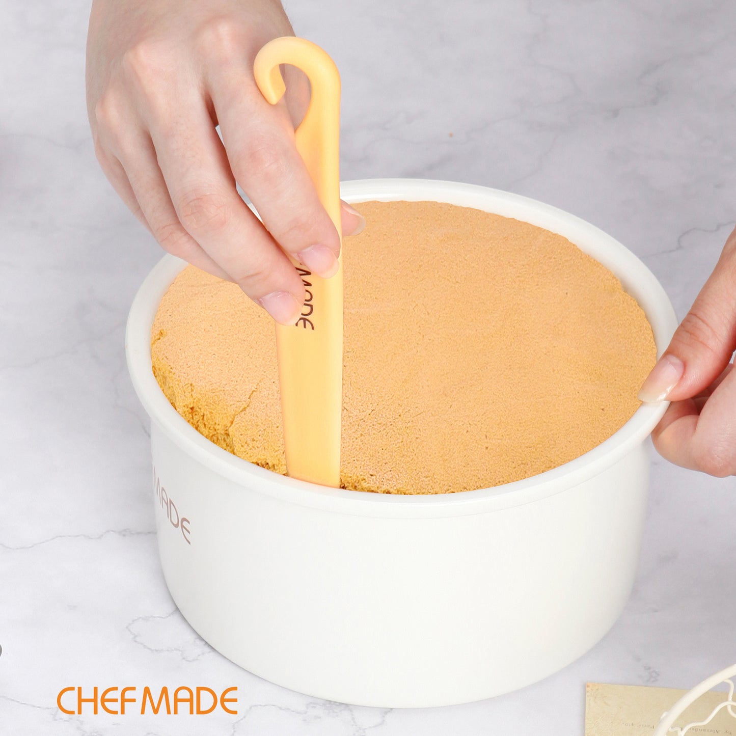 8.7“ Cake Stripping Knife&5.3”  Dough Cutter And Scraper