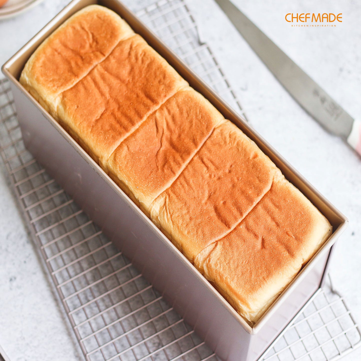 5" x 13" Commercial Flat Toast Box (1000G Dough Capacity)
