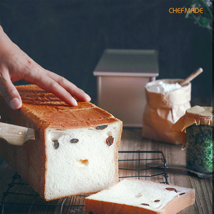 5.2" x 15.2" Commercial Flat Toast Box (1200G Dough Capacity)