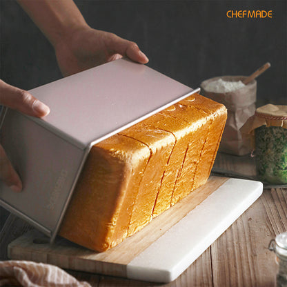 5.2" x 15.2" Commercial Flat Toast Box (1200G Dough Capacity)