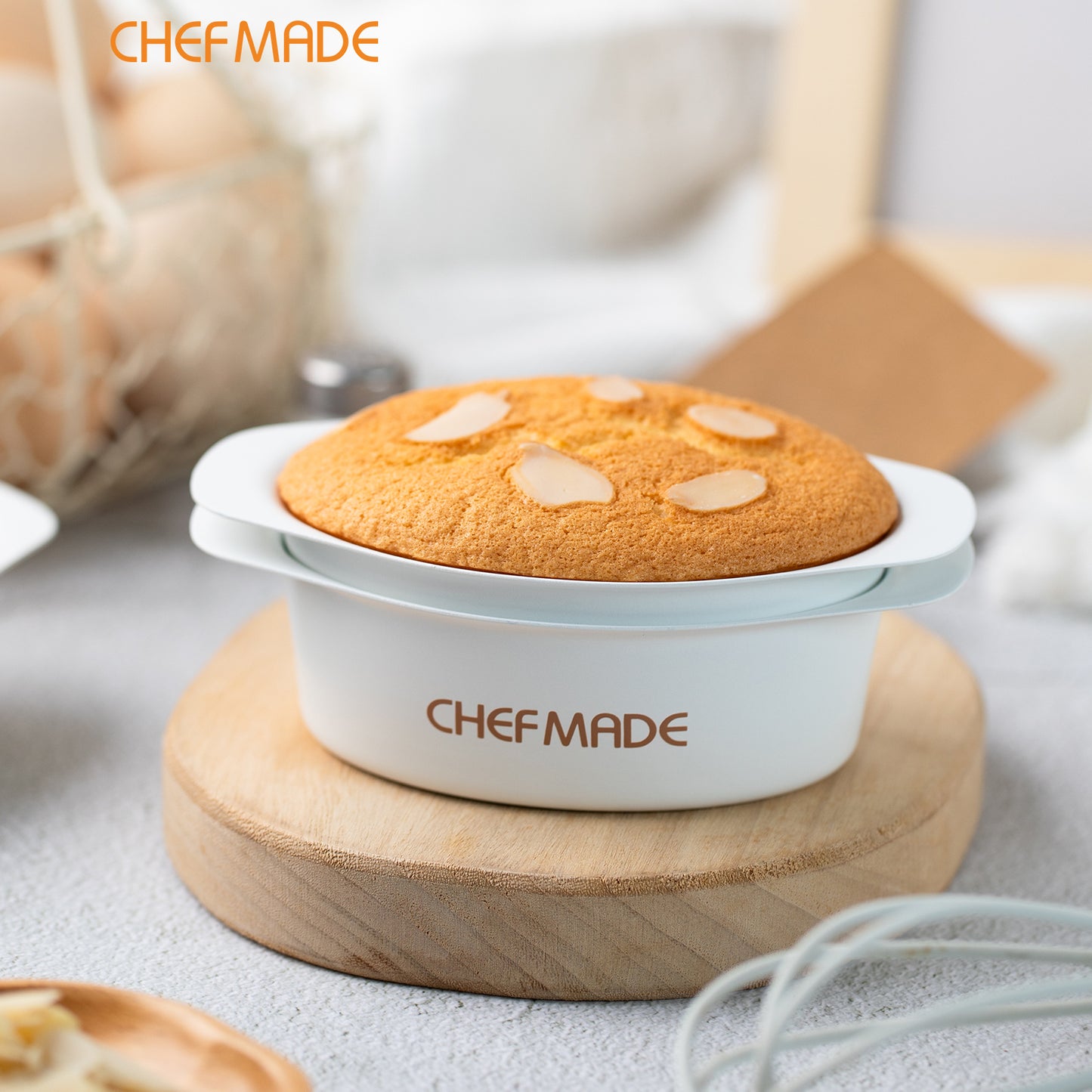 4 Pcs Non-Stick Mini Oval Cheesecake Pan for Oven Baking