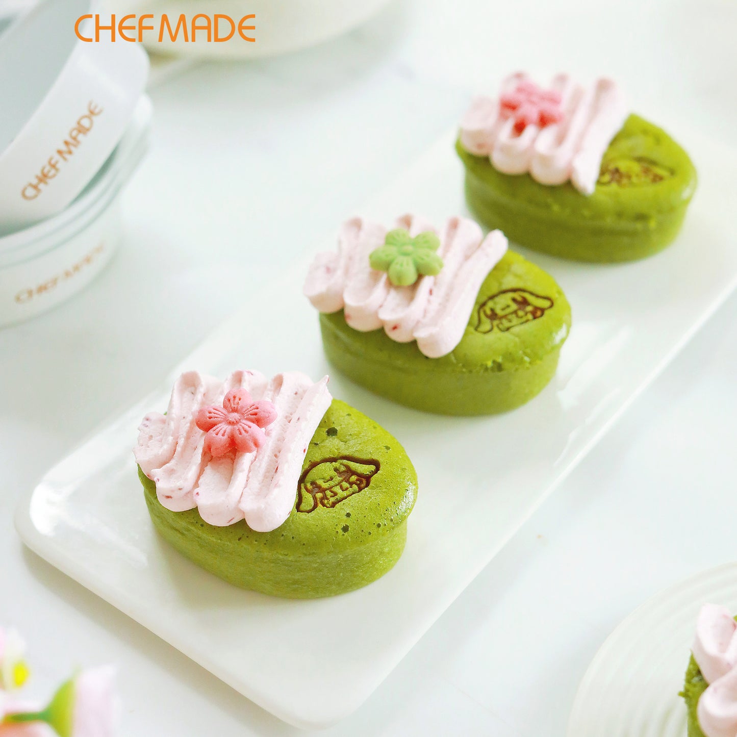 4 Pcs Non-Stick Mini Oval Cheesecake Pan for Oven Baking
