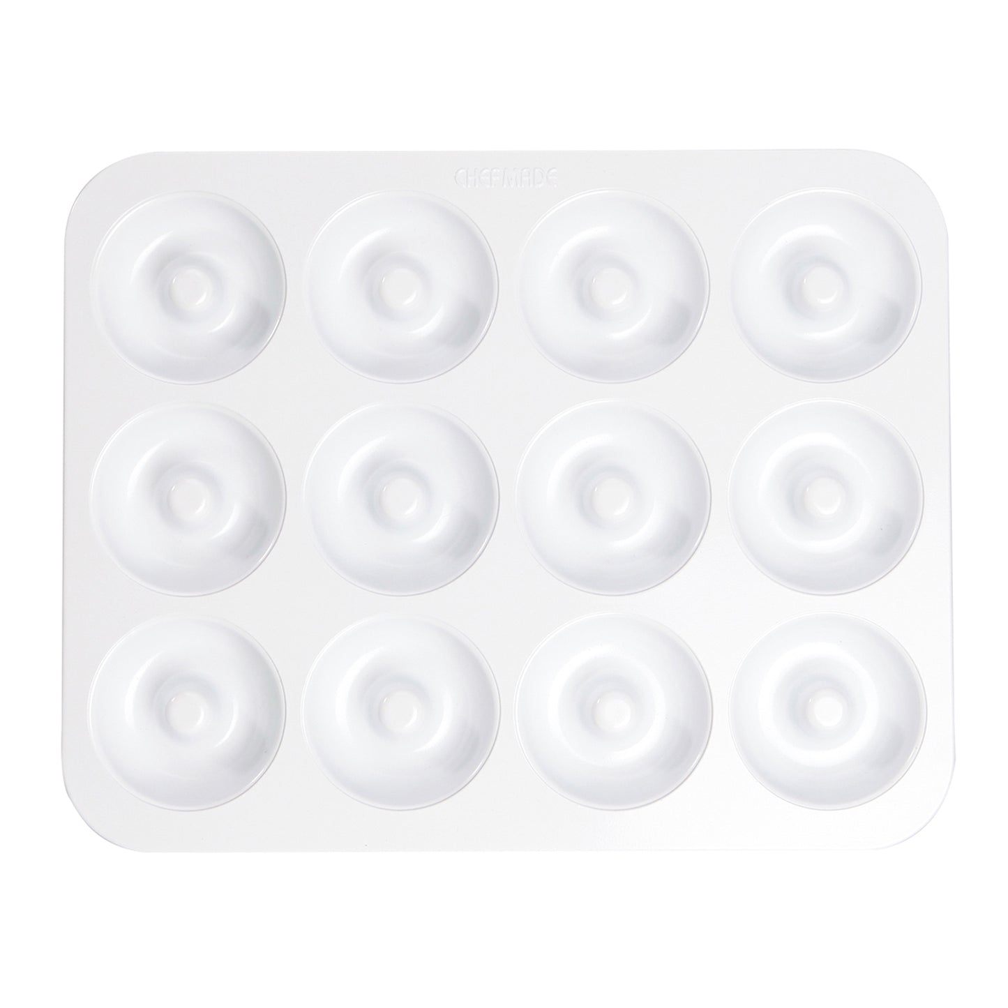 12Cup Non-Stick Donut Pan（White）