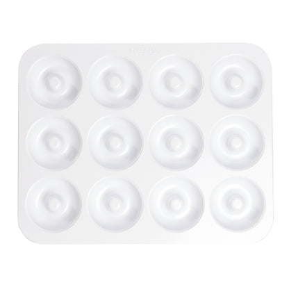 12Cup Non-Stick Donut Pan（White）