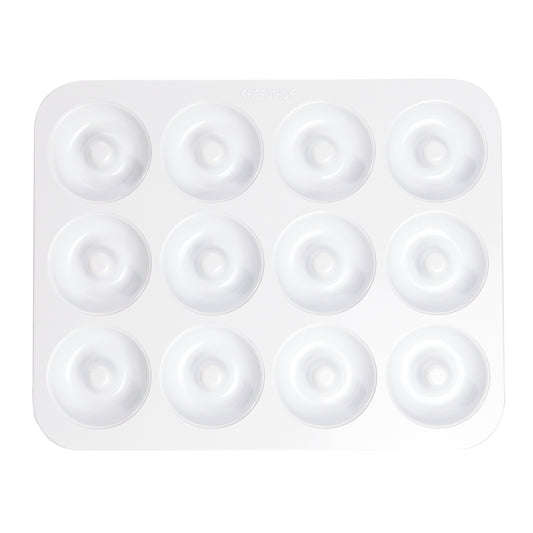 12Cup Non-Stick Donut Pan（White）
