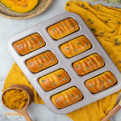 Brownie Cake Pan Rectangle 8 Well