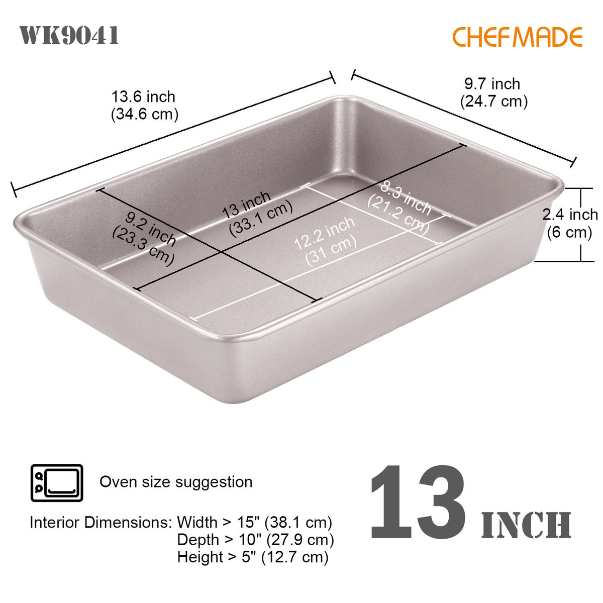 9" x 13" Cake Pan