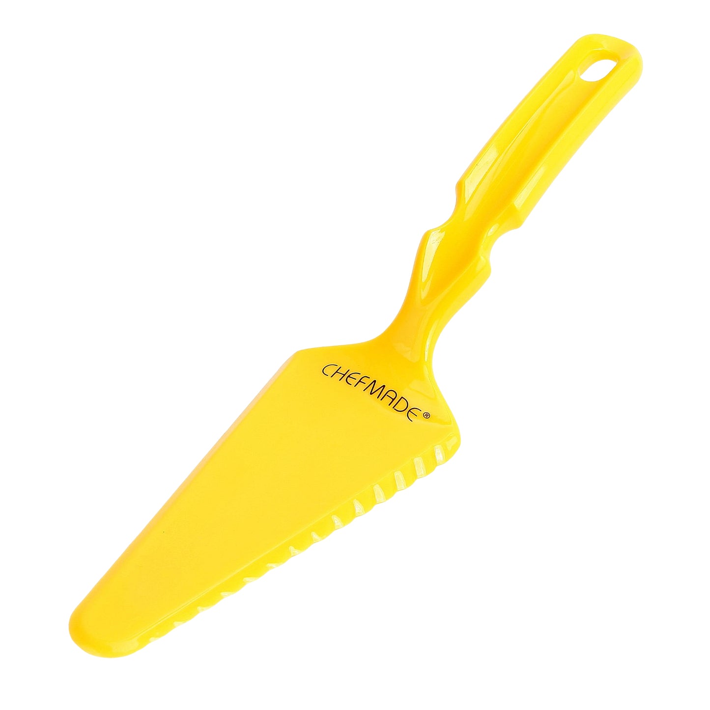 10" Plastic Pizza Server Cake Spatula with Serrated Edge