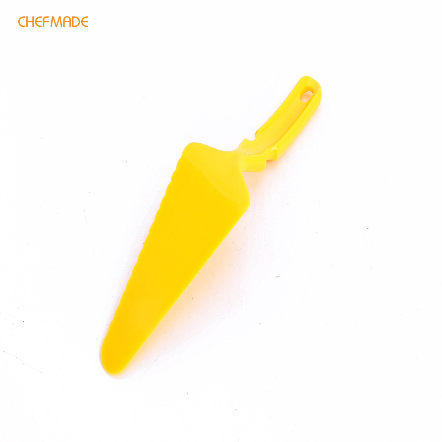 10" Plastic Pizza Server Cake Spatula with Serrated Edge