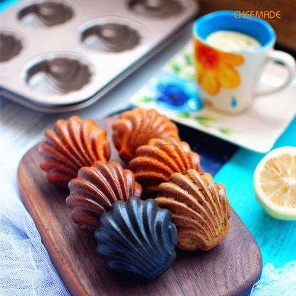 Madeline Cake Pan Spherical Shell 6 Well