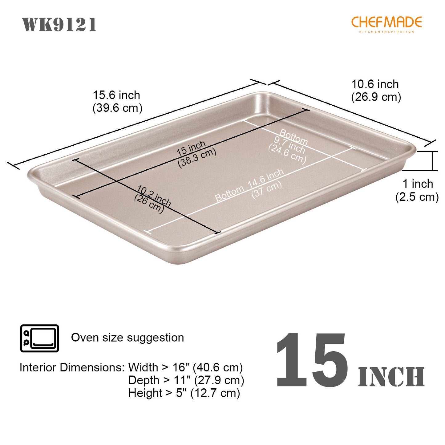 10" x 15" Baking Sheet