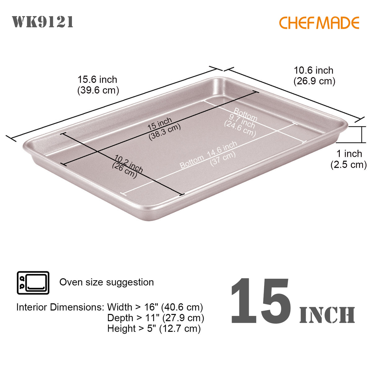 10" x 15" Baking Sheet