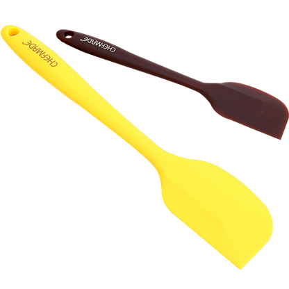 2Pcs Silicone Spatula Set
