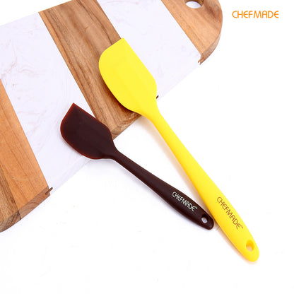 2Pcs Silicone Spatula Set