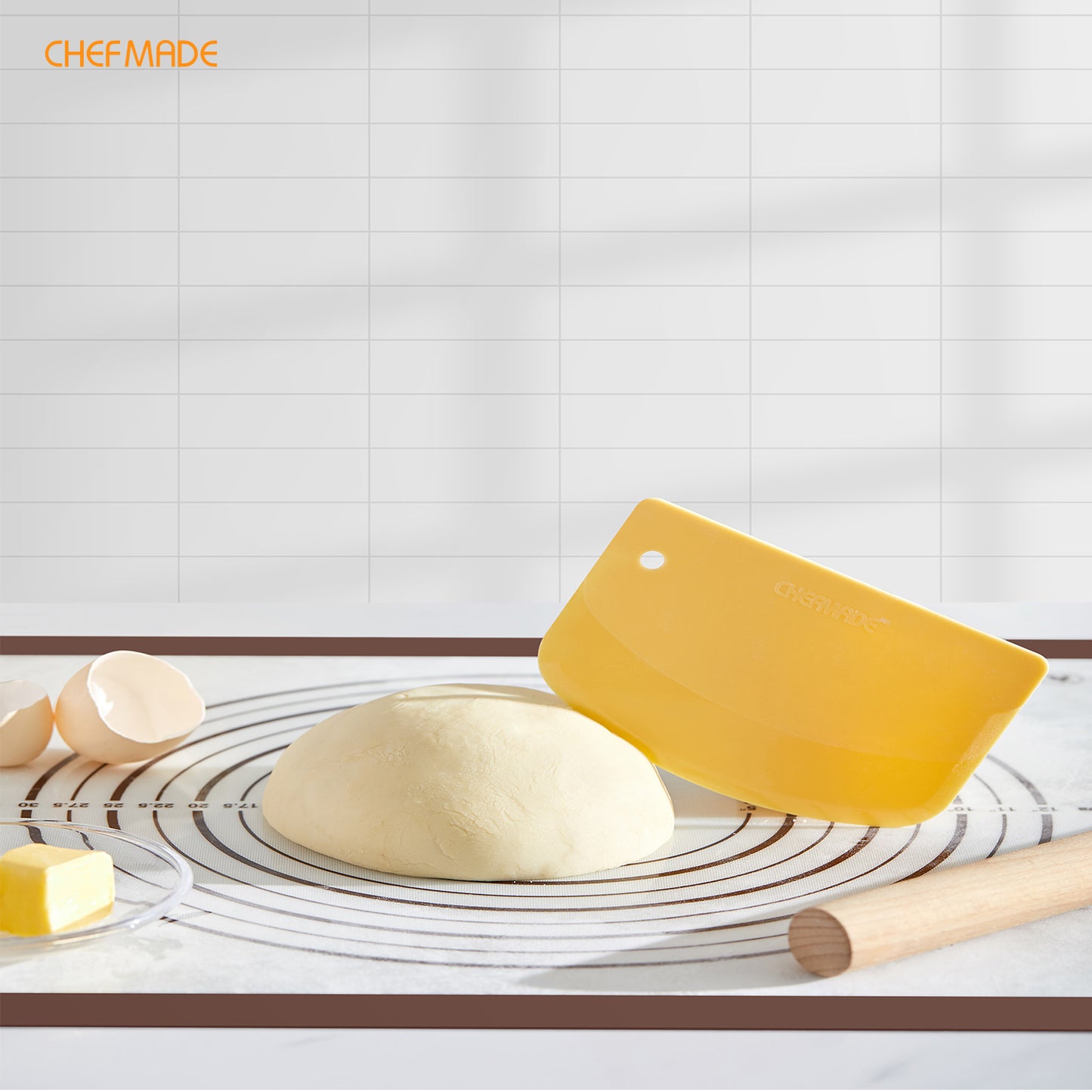 5.3”  Dough Cutter And Scraper