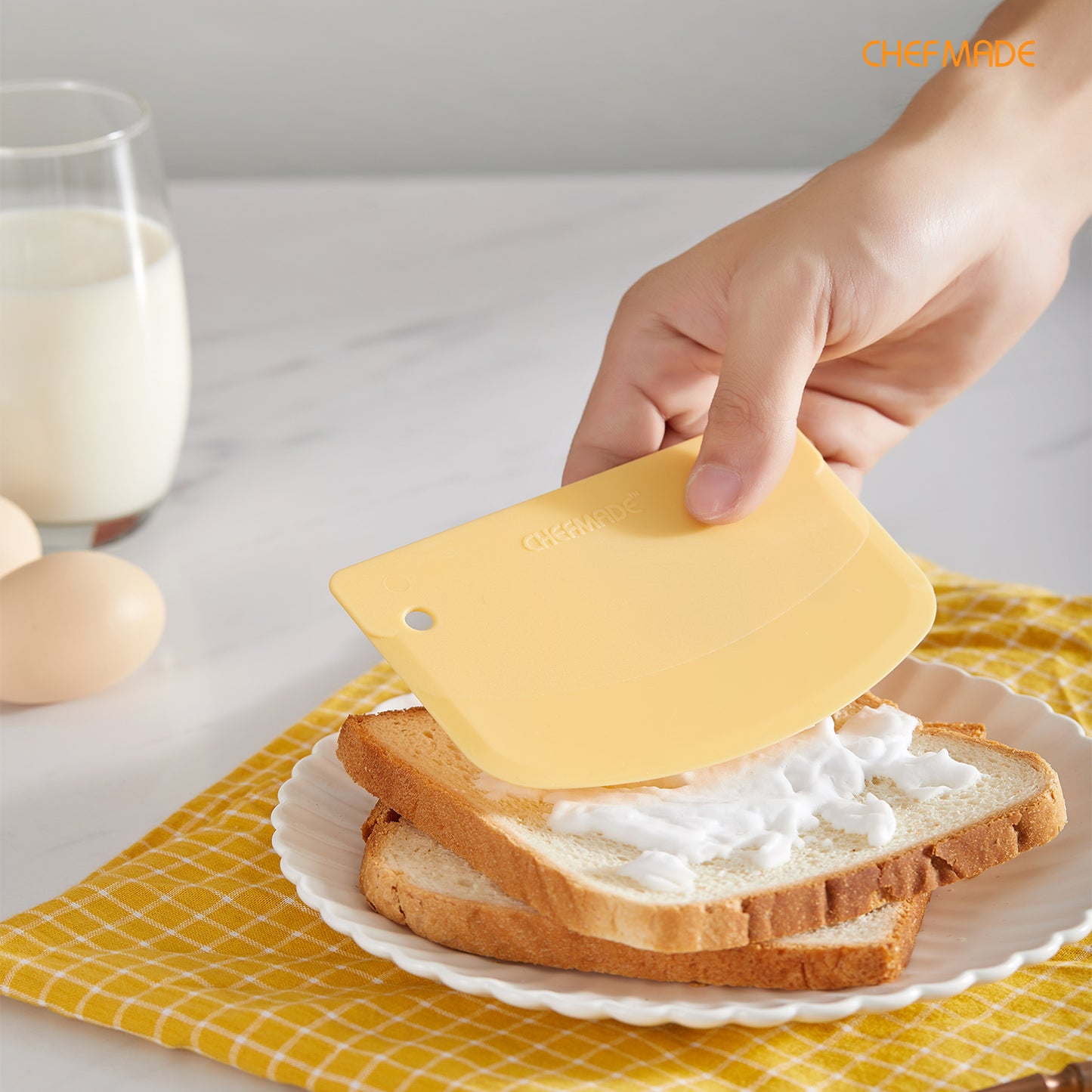 5.3”  Dough Cutter And Scraper