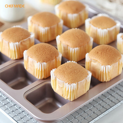 4# Square Paper Cupcake Liner（White）