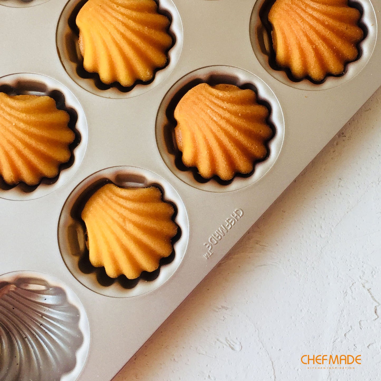 Madeline Cake Pan Spherical Shell 12 Well